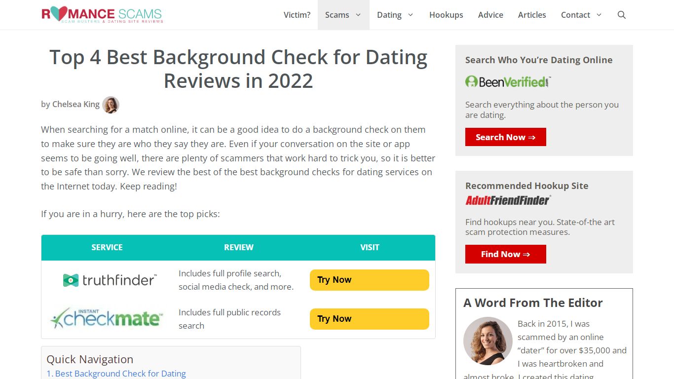 Top 4 Best Background Check for Dating Reviews in 2022
